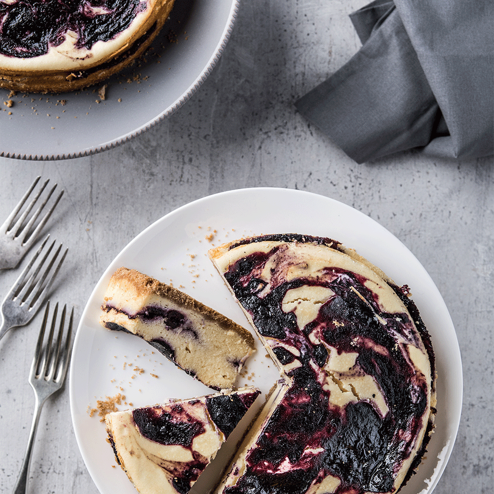 Cheesecake cu afine de la Prospero