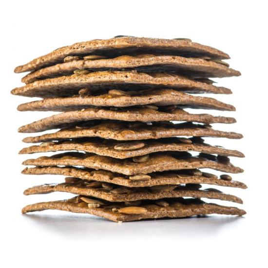 Crackers cu făină de dovleac 300g