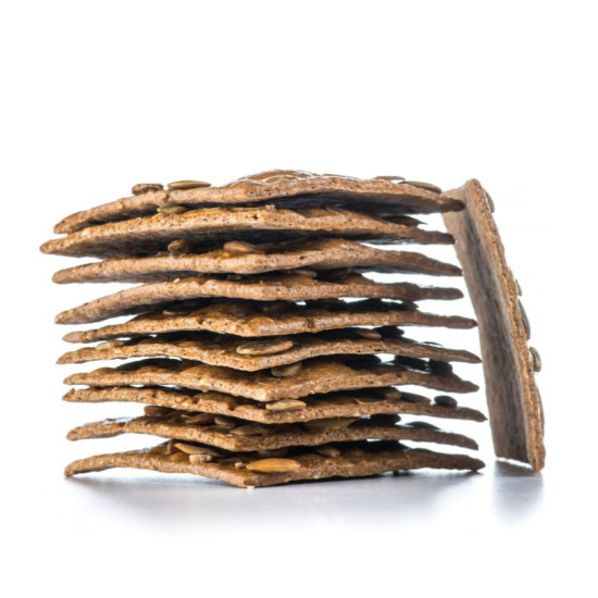 Crackers cu făină de dovleac 300g