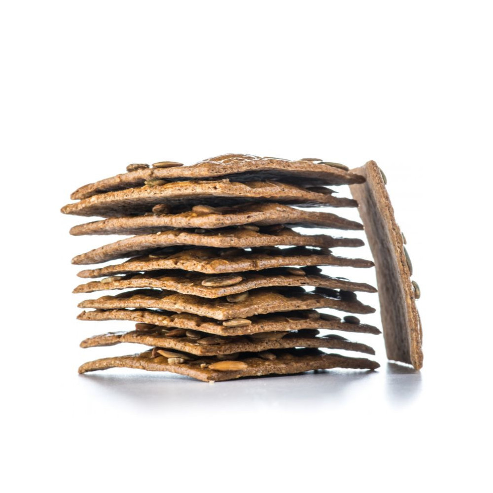 Crackers cu făină de dovleac 300g