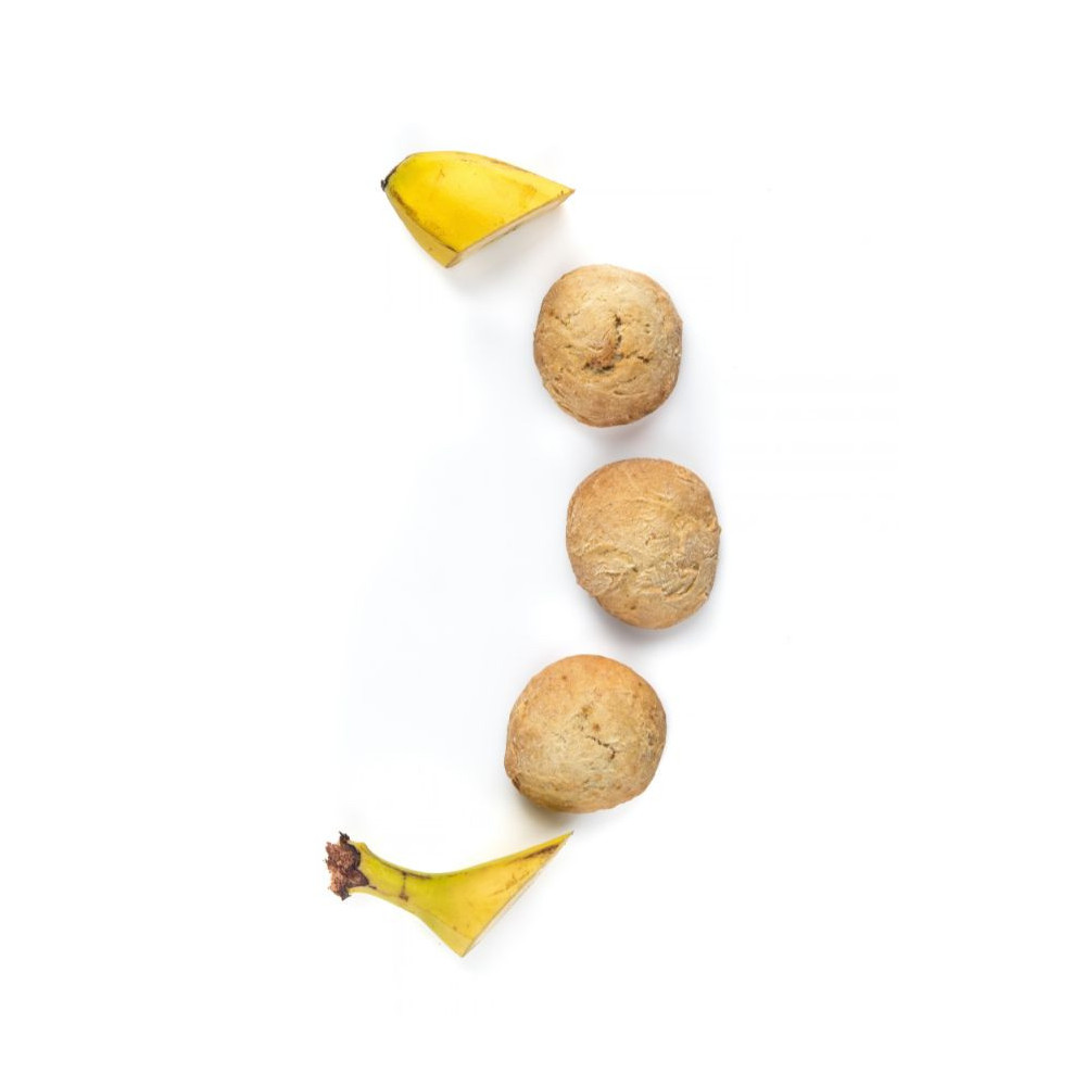 Biscuiți cu banane și pepite de ciocolată Prospero: doar ingrediente naturale