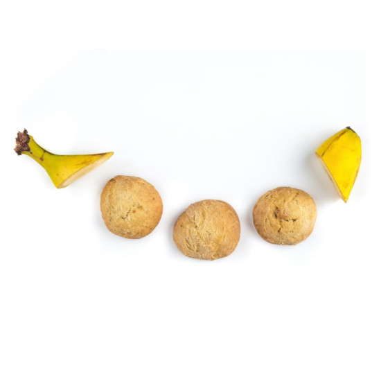 Biscuiți cu banane și pepite de ciocolată Prospero: doar ingrediente naturale