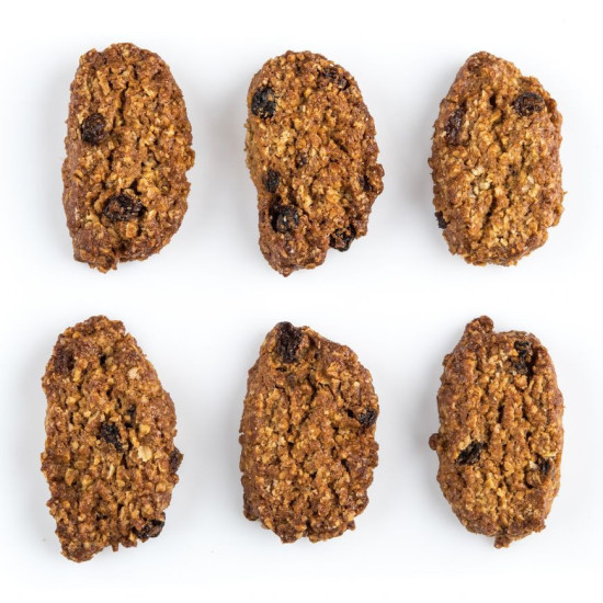 Biscuiți cu fulgi de ovăz și scorțișoară Prospero: doar ingrediente naturale