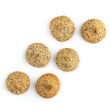 Biscuiți cu migdale, lămâie și mac Prospero: doar ingrediente naturale