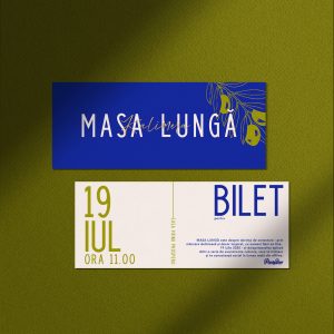 Bilet la MASA LUNGĂ - brunch in 19 iulie